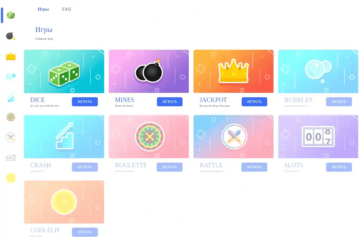 Мобильная версия Spinto casino на смартфоне